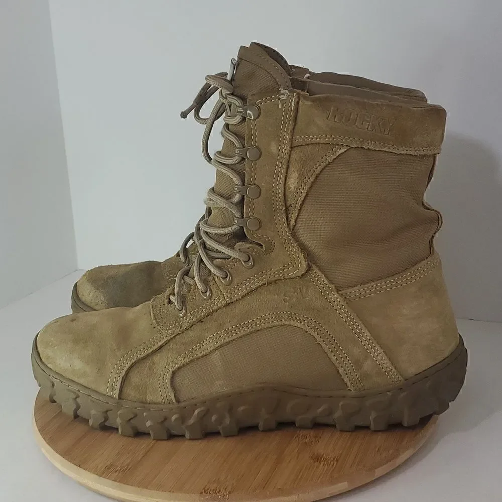Rocky Outdoor Gear S2V Coyote Brown Military Boot RKC100 Size 13.5W